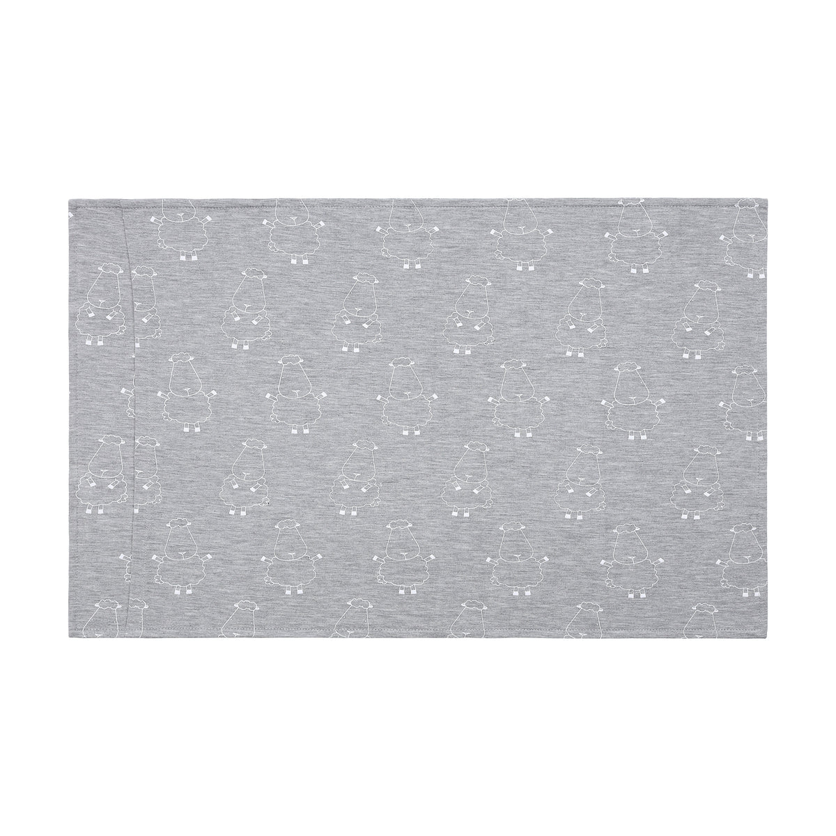 Head Pillow Case Big Sheepz Grey - Kids