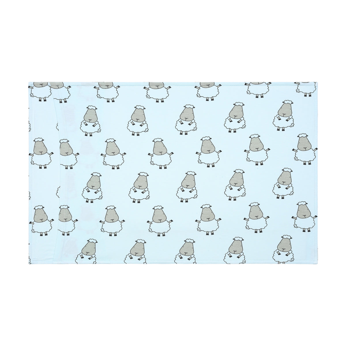 Head Pillow Case Big Sheepz Blue- Kids