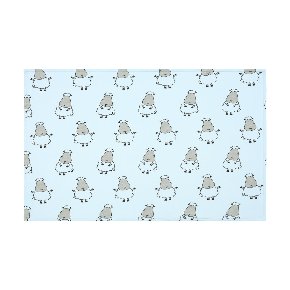 Head Pillow Case Big Sheepz Blue- Kids