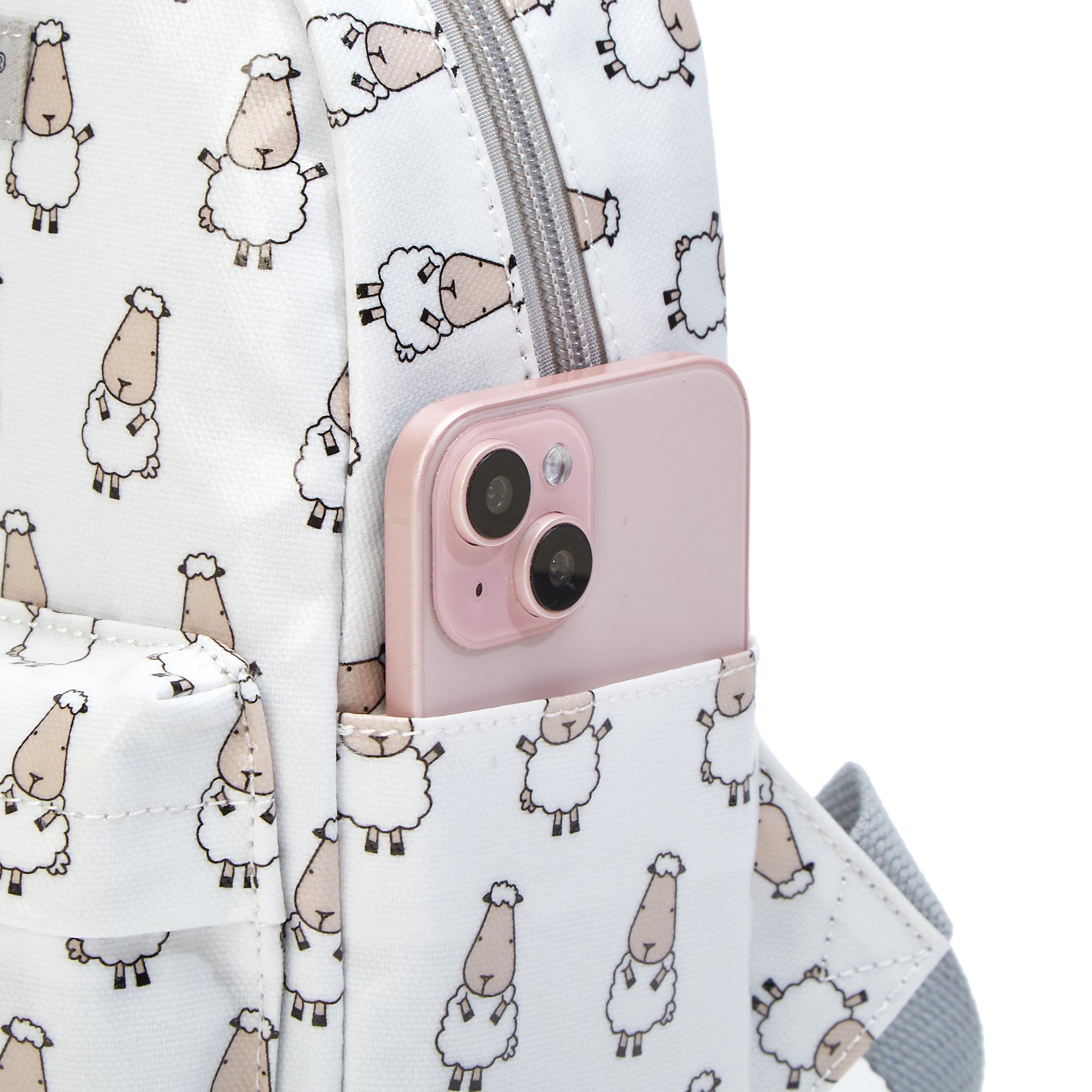 Baa Baa Sheepz Backpack Small Sheepz White - Small
