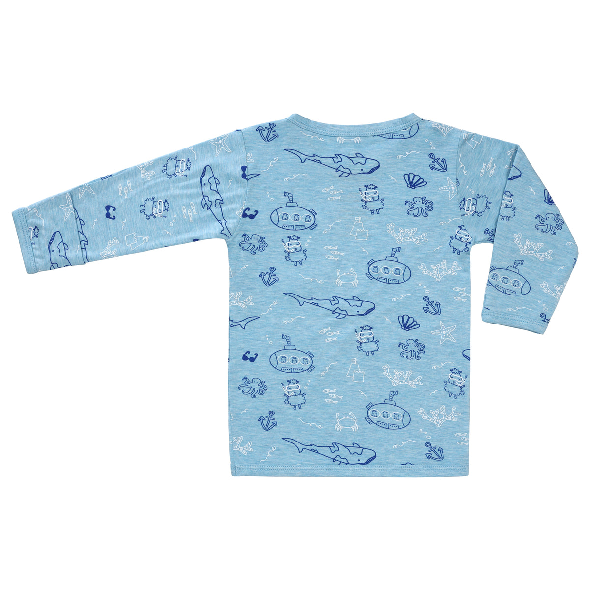Pyjamas Set Ocean Baa-ddies Blue + Ocean Baa-ddies Blue
