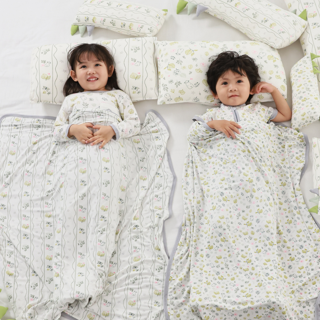 Single Layer Blanket Dream Garden B Cream - 4T