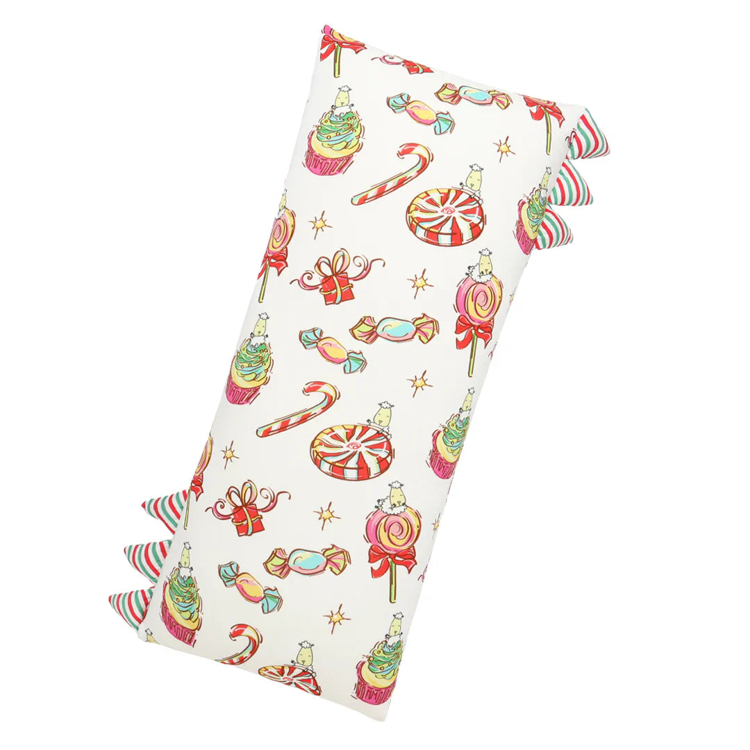 Bed-Time Buddy™ Christmas 3 White with Stripe tag - Jumbo (size 23x53cm)