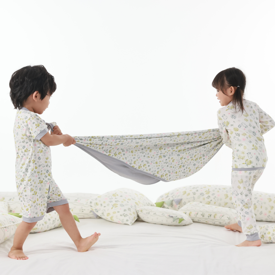 Double Layer Blanket Dream Garden A Cream Kids