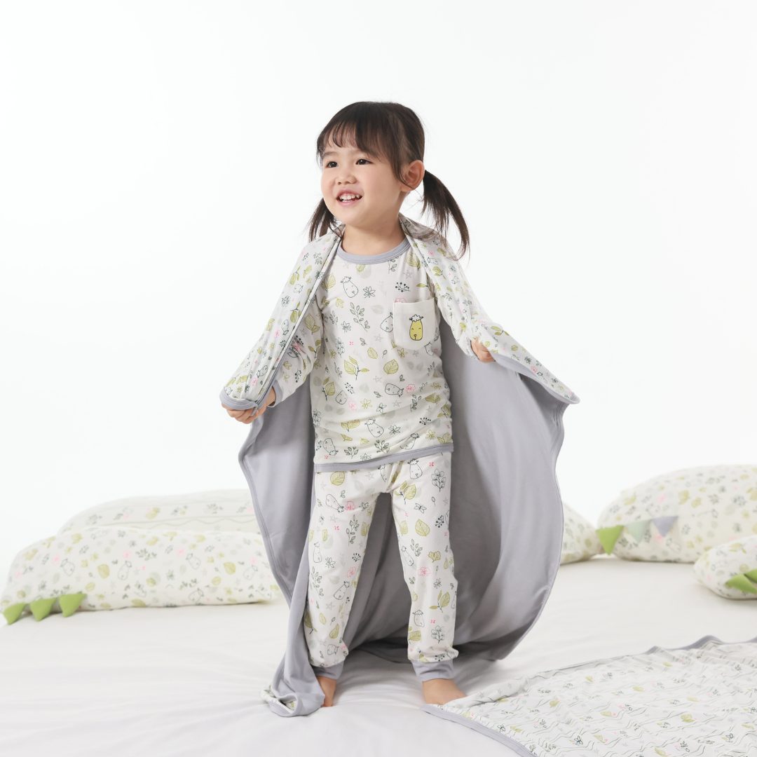Double Layer Blanket Dream Garden A Cream Kids