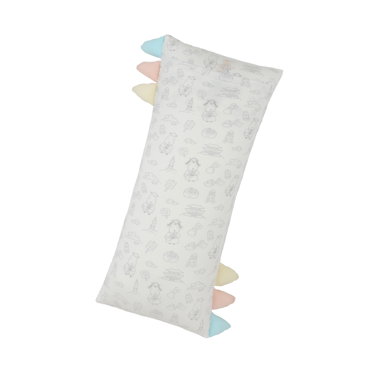 Bed-Time Buddy™ K03 White with Color tag - Jumbo (size 23x53cm)