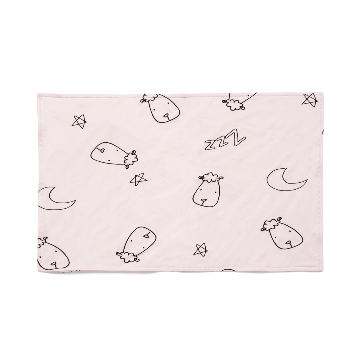 Head Pillow Case Sweet Dreams Baa Baa Pink - Kids