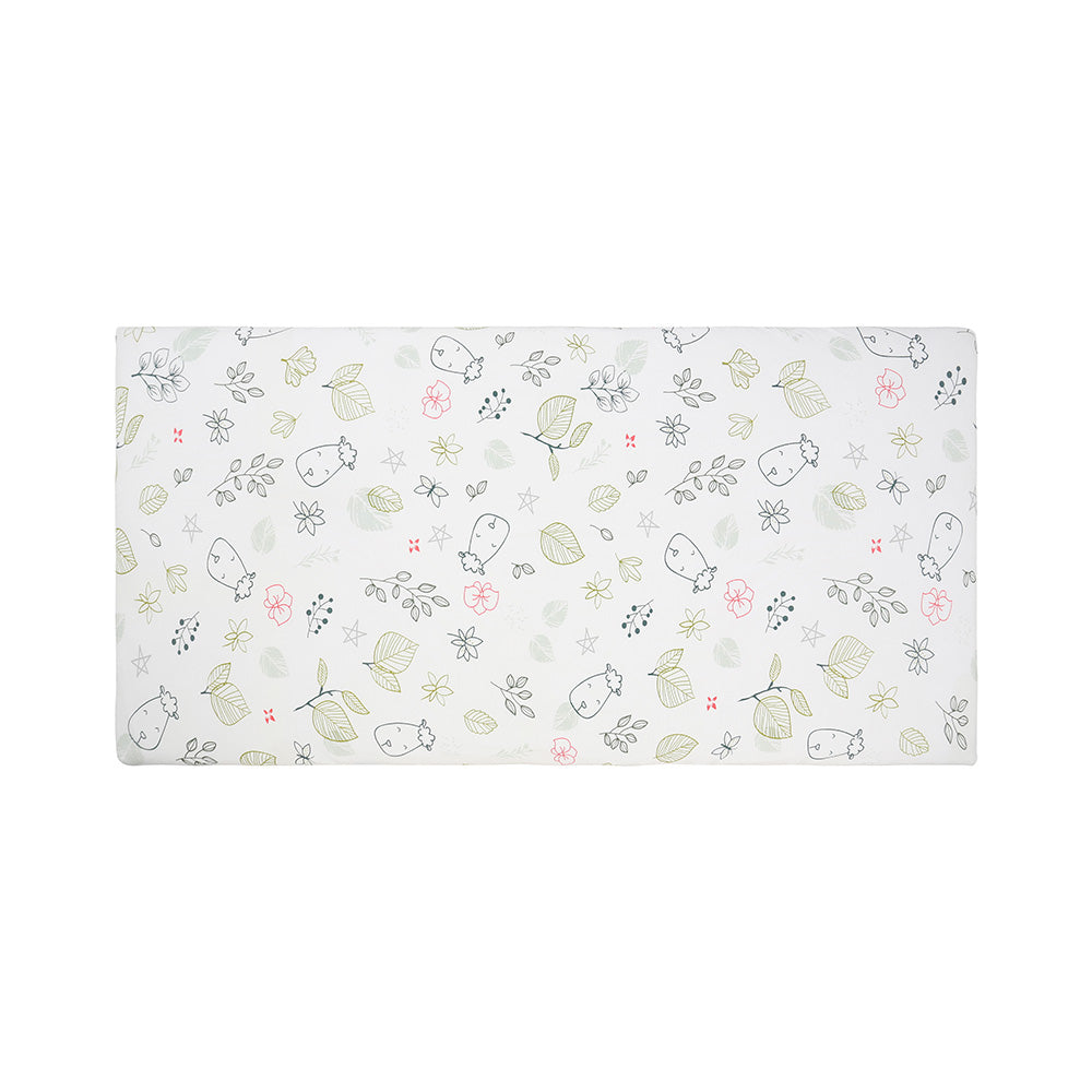 Mattress Sheet Dream Garden A Cream - Single Bed