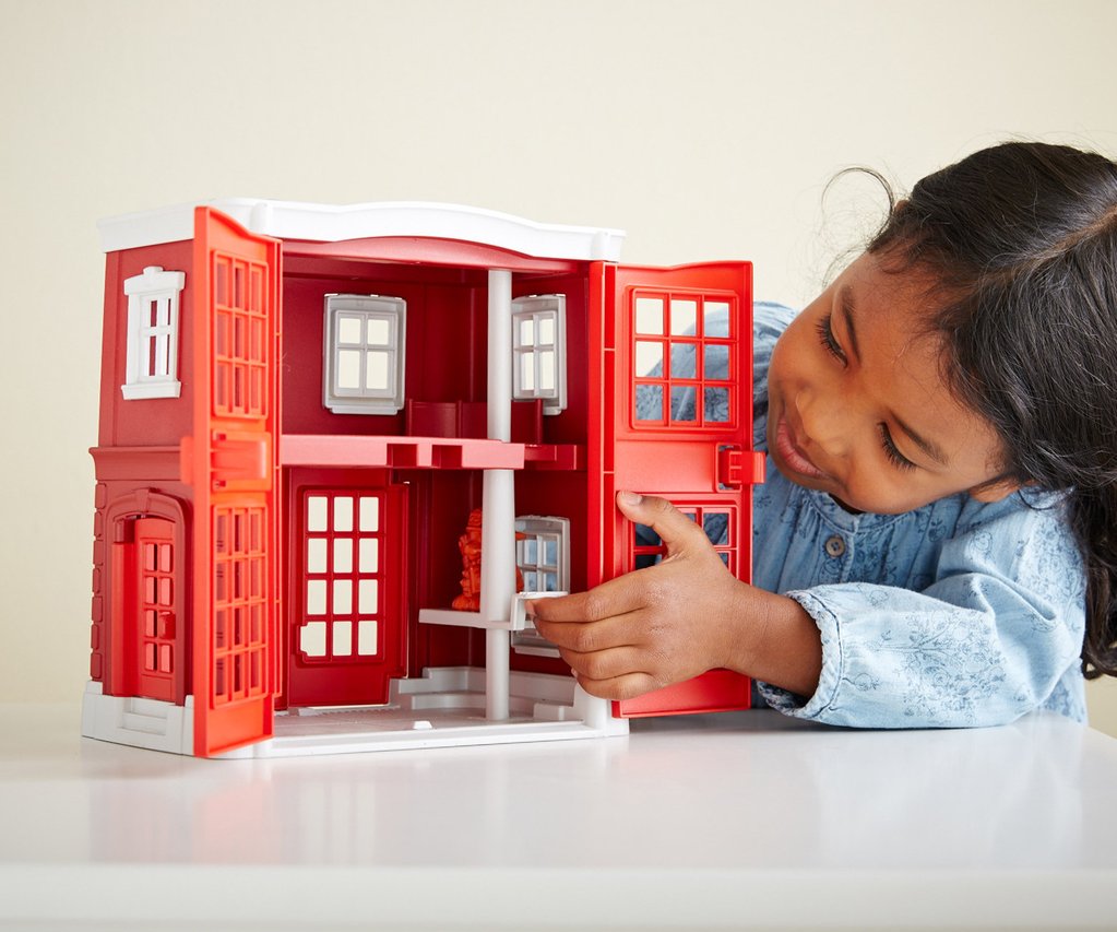 Green Toys Fire Station Playset