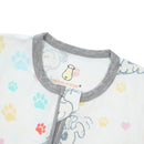 Romper Zip S01 White