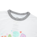 Short Sleeve Shirt S06 White + Shorts S01 Green