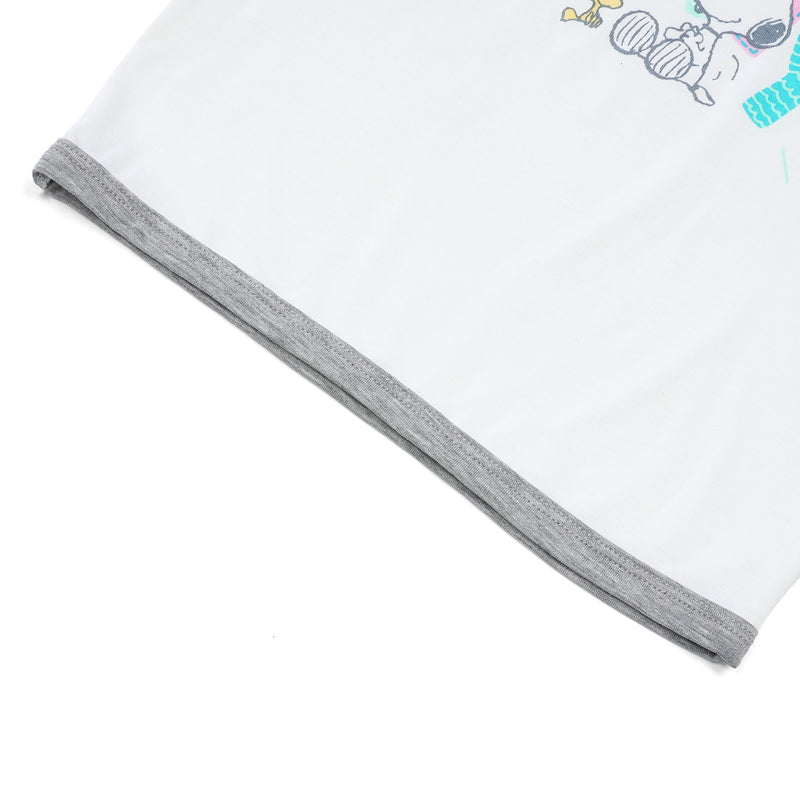 Short Sleeve Shirt S06 White + Shorts S01 Green