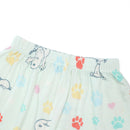 Short Sleeve Shirt S06 White + Shorts S01 Green