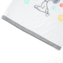 Pyjamas Set S03 White + Pants S01 Grey