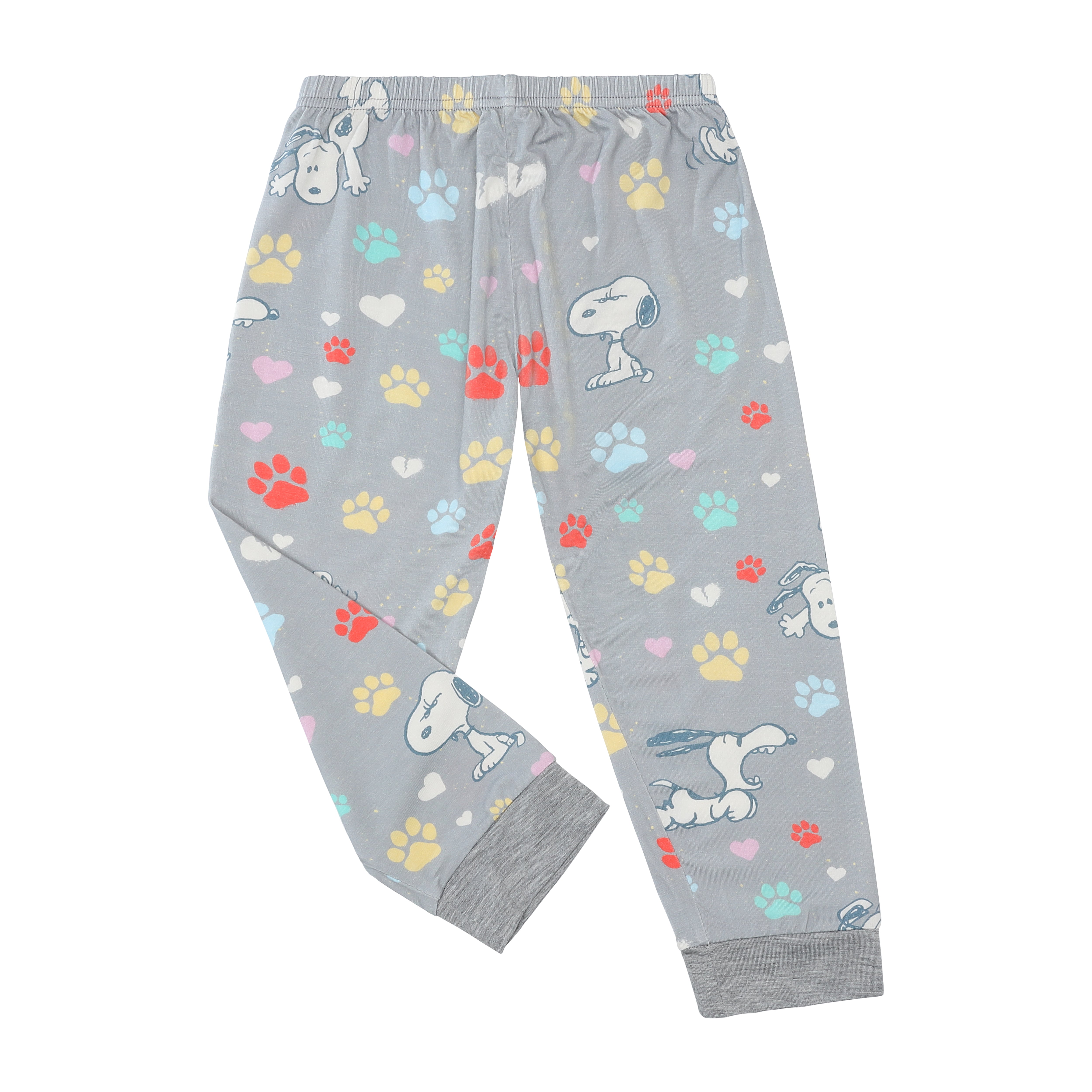 Pyjamas Set S03 White + Pants S01 Grey