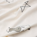 Romper Zip Big Star & Sheepz Yellow with Grey Border