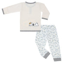 Pyjamas Set S05 Yellow + Pants S02 White