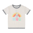 Short Sleeve Shirt S04 Yellow + Pants S02 White