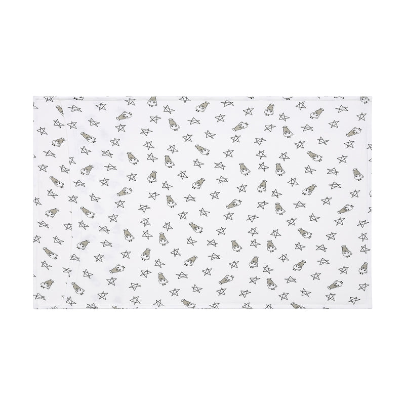 Head Pillow Case Small Star & Sheepz White - Kids