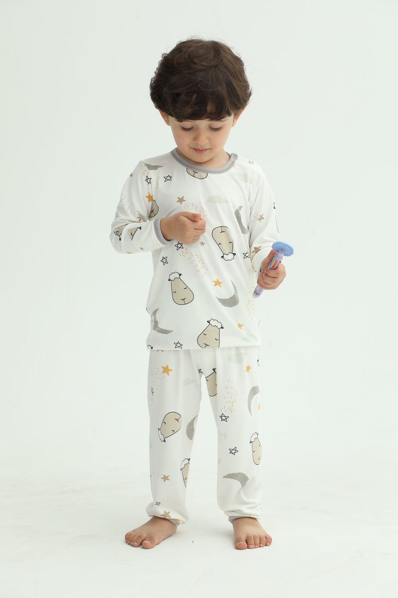 Pyjamas Set Goodnight Baa Baa White + Goodnight Baa Baa White