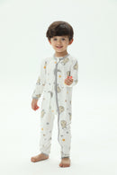 Romper Zip Goodnight Baa Baa White