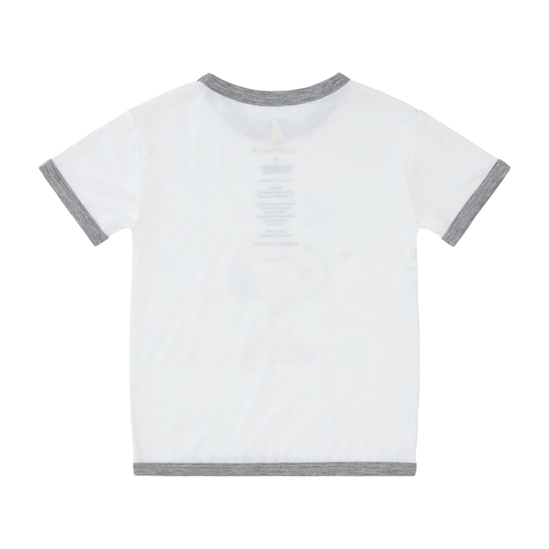 Short Sleeve Shirt S03 White + Pants S01 White
