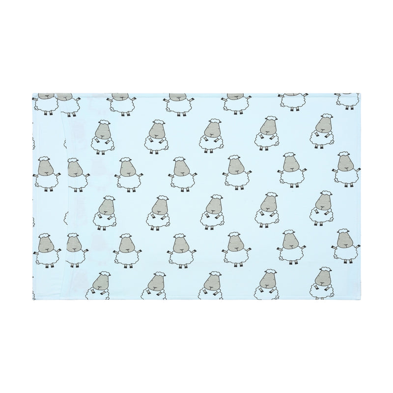 Head Pillow Case Big Sheepz Blue- Kids