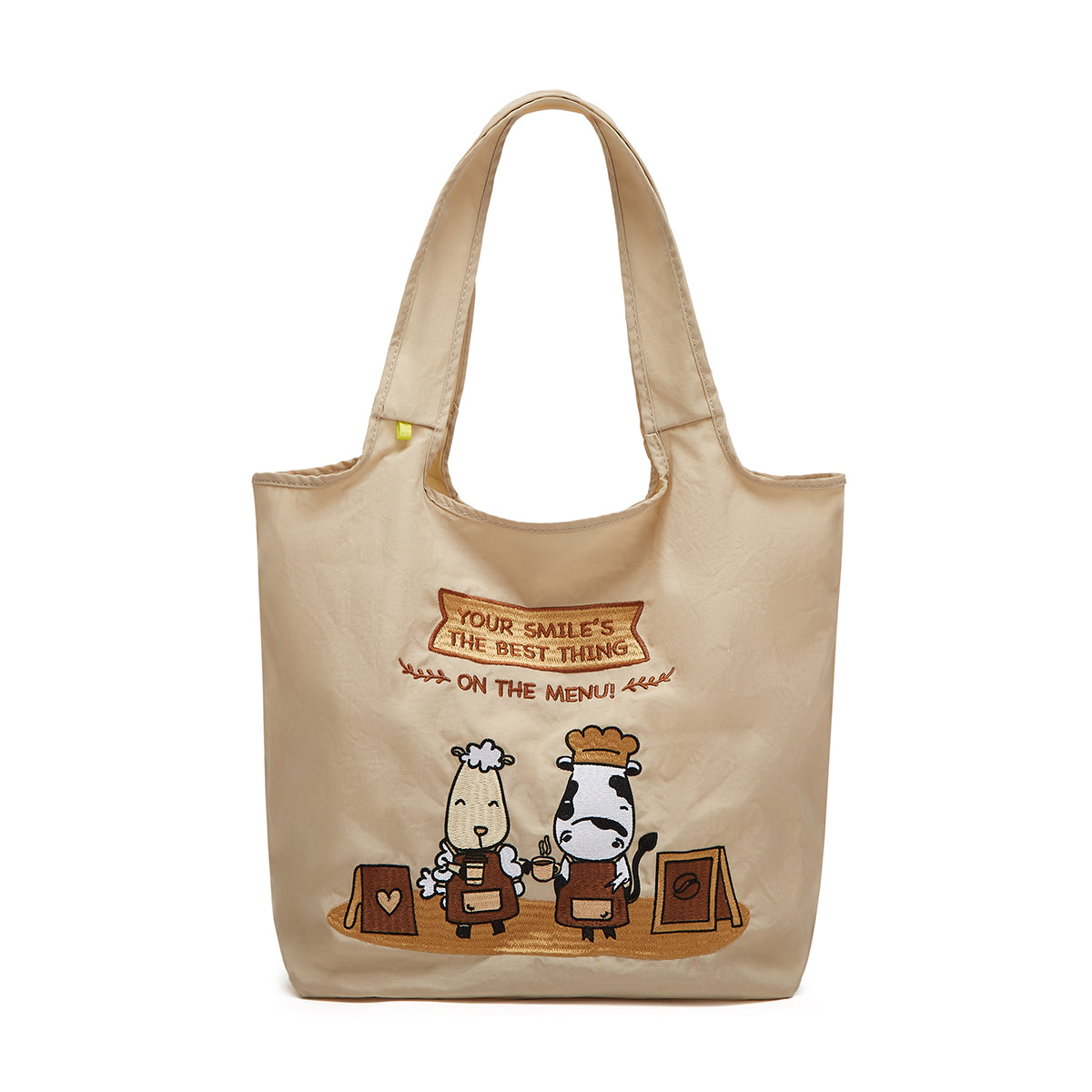 Moo Moo Kow Shopping Bag 006 Gravel - Small