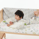 Mattress Sheet Dream Garden A Cream - Single Bed