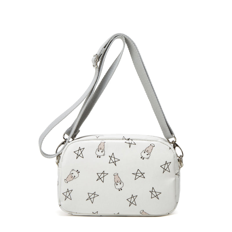 Baa Baa Sheepz Sling Bag Small Star & Sheepz White - Small