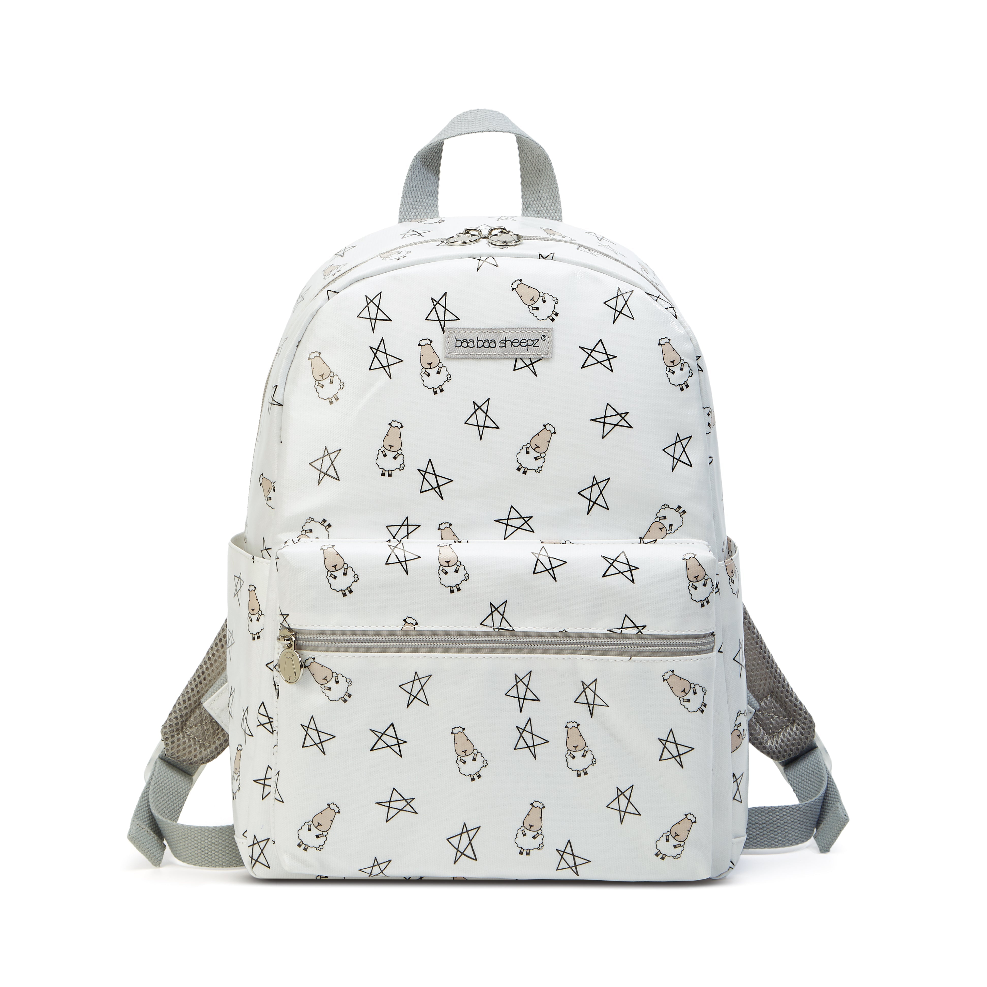 Baa Baa Sheepz Backpack Small Star & Sheepz White - Jumbo