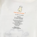 Sleeveless Onesie Smiley Baa Baa White