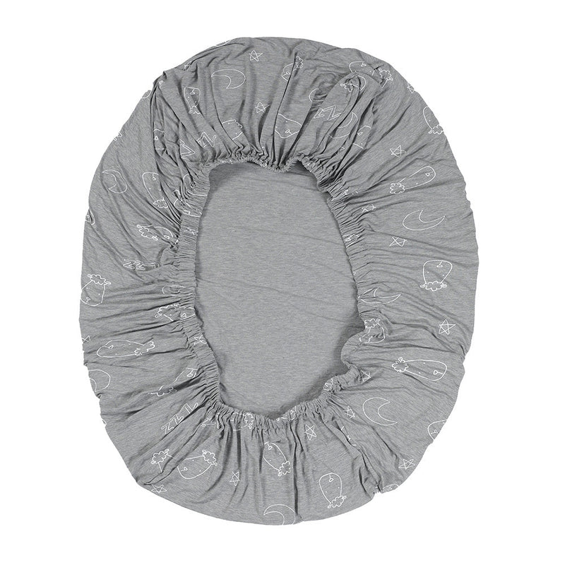 Mattress Sheet Sweet Dreams Baa Baa Grey