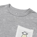 Short Sleeve Shirt Sweet Dreams Baa Baa Grey + Shorts Sweet Dreams Baa Baa Grey