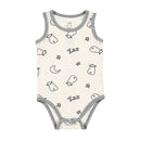 Sleeveless Onesie Sweet Dreams Baa Baa Yellow