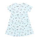 Tiered Dress Sweet Dreams Baa Baa Blue