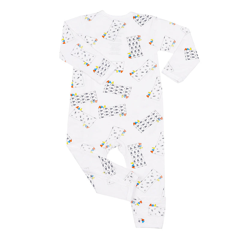 Romper Side Snap Buddy-Me Everywhere Milk
