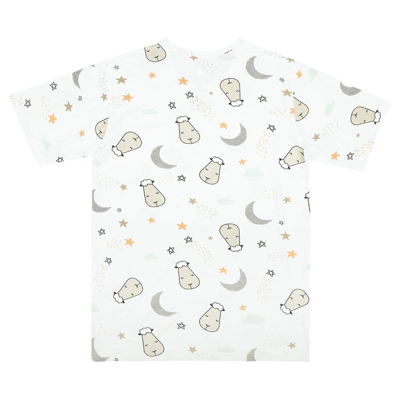 Unisex Short Sleeve T-Shirt Goodnight Baa Baa White