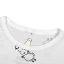 Tiered Dress Cute Big Star & Sheepz White