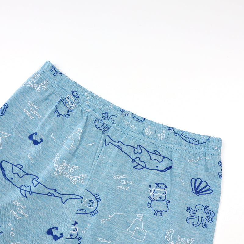 Pyjamas Set Ocean Baa-ddies Blue + Ocean Baa-ddies Blue