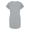 DooDooMooky Maternity & Nursing T-Shirt Mooky Flower Grey