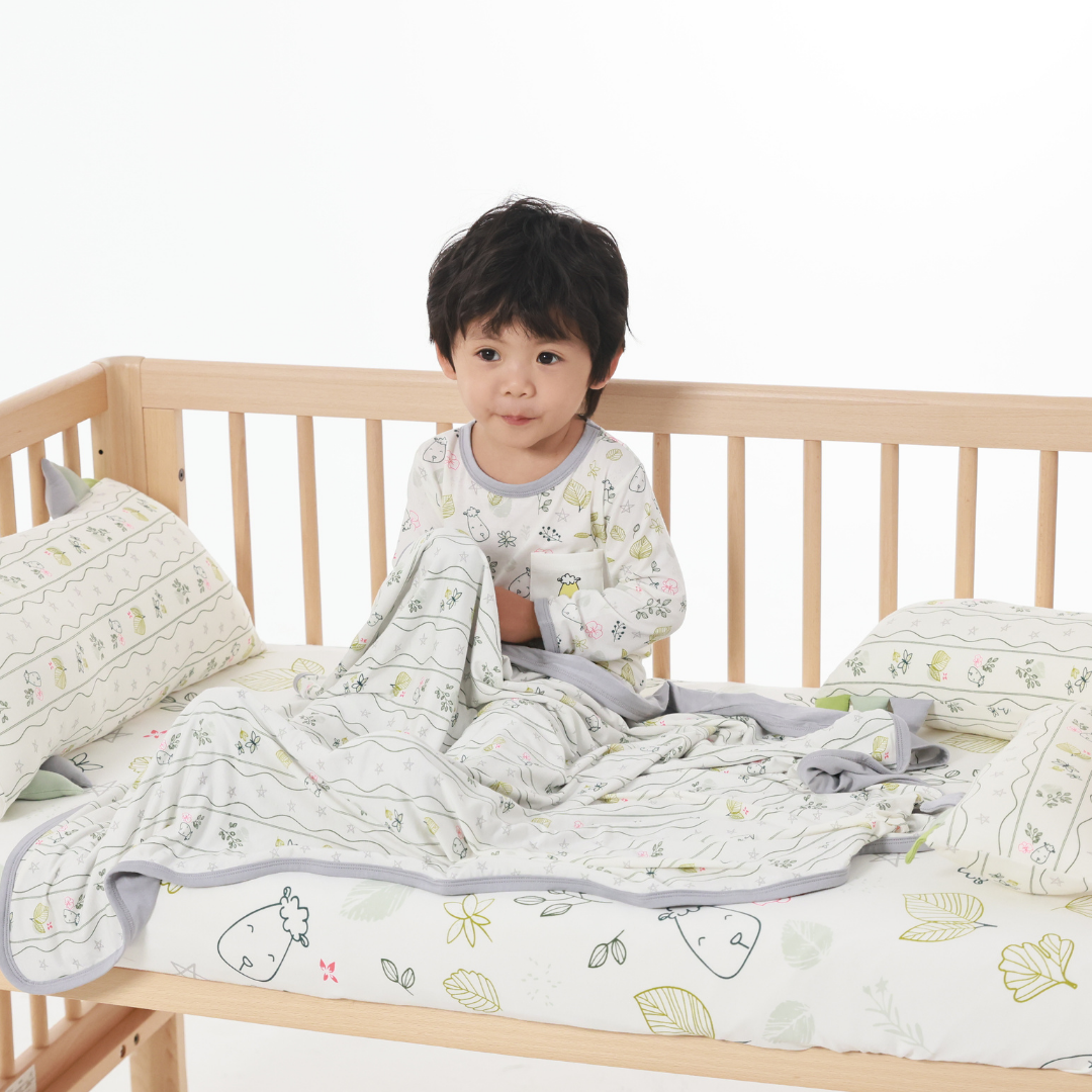 Mattress Sheet Dream Garden A Cream (60 x 120 cm / 70 x 140 cm)