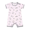 Romper Short Sleeve Sweet Dreams Baa Baa Pink