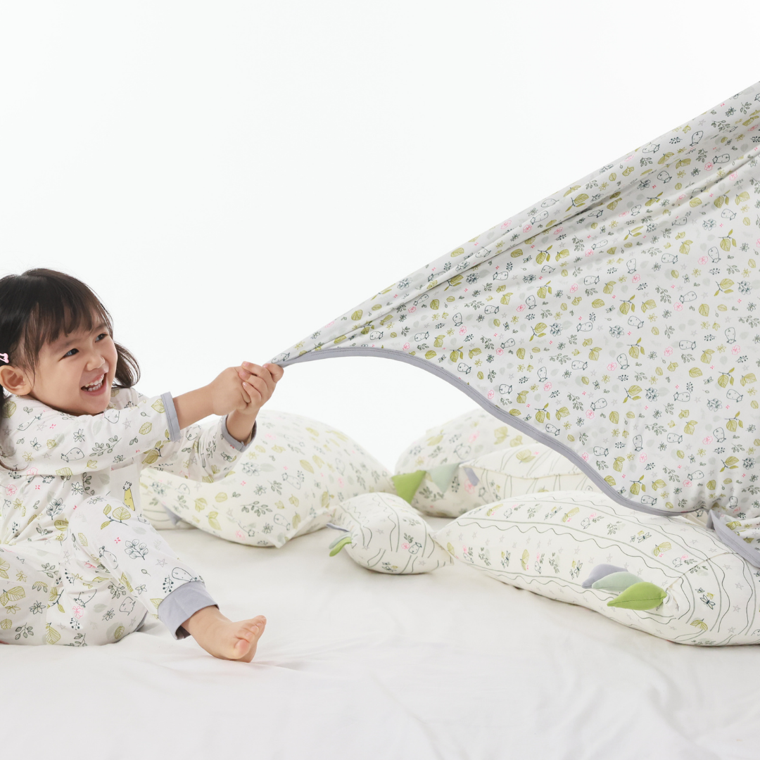 Single Layer Blanket Dream Garden A Cream - 36M