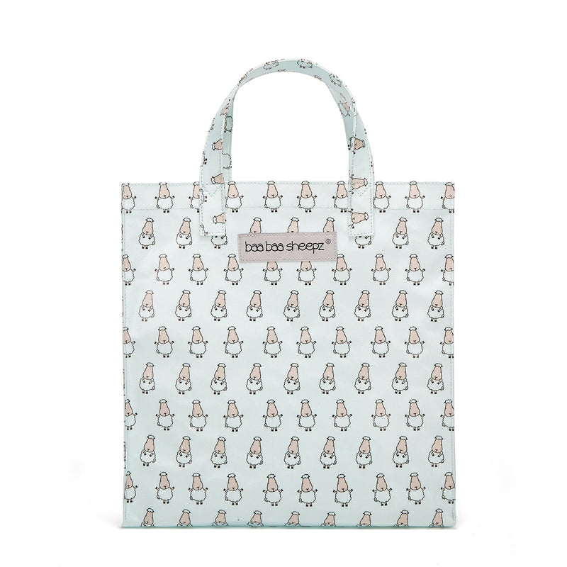 Baa Baa Sheepz Tote Bag Small Sheepz Blue
