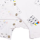 Romper Short Sleeve Buddy-Me Everywhere Milk