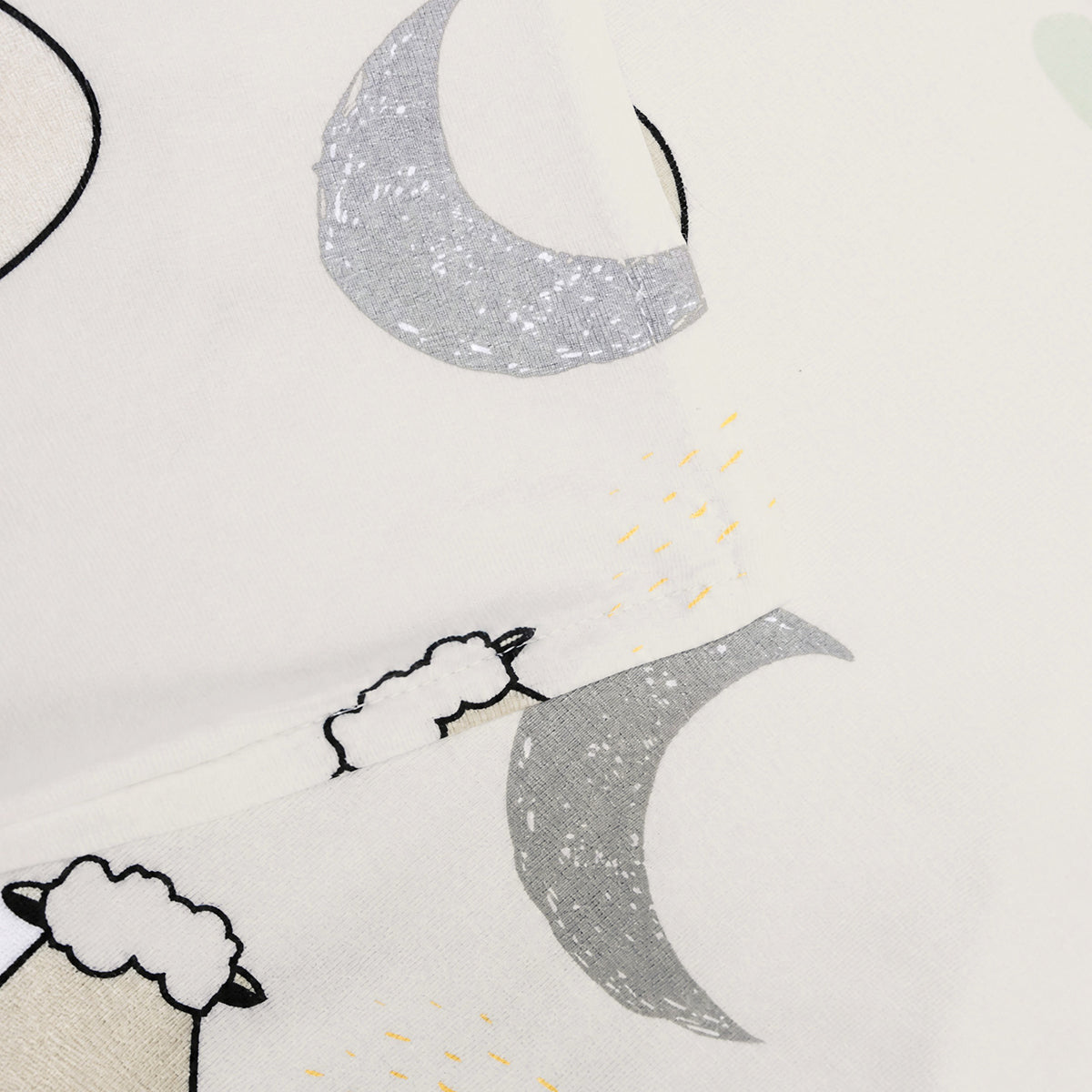 Head Pillow Goodnight Baa Baa White - Kids