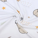 Double Layer Blanket Goodnight Baa Baa White Adult