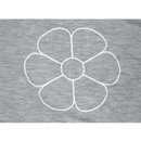 DooDooMooky Maternity & Nursing T-Shirt Mooky Flower Grey