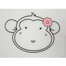 DooDooMooky Maternity & Nursing T-Shirt Doo Doo Mooky Face White